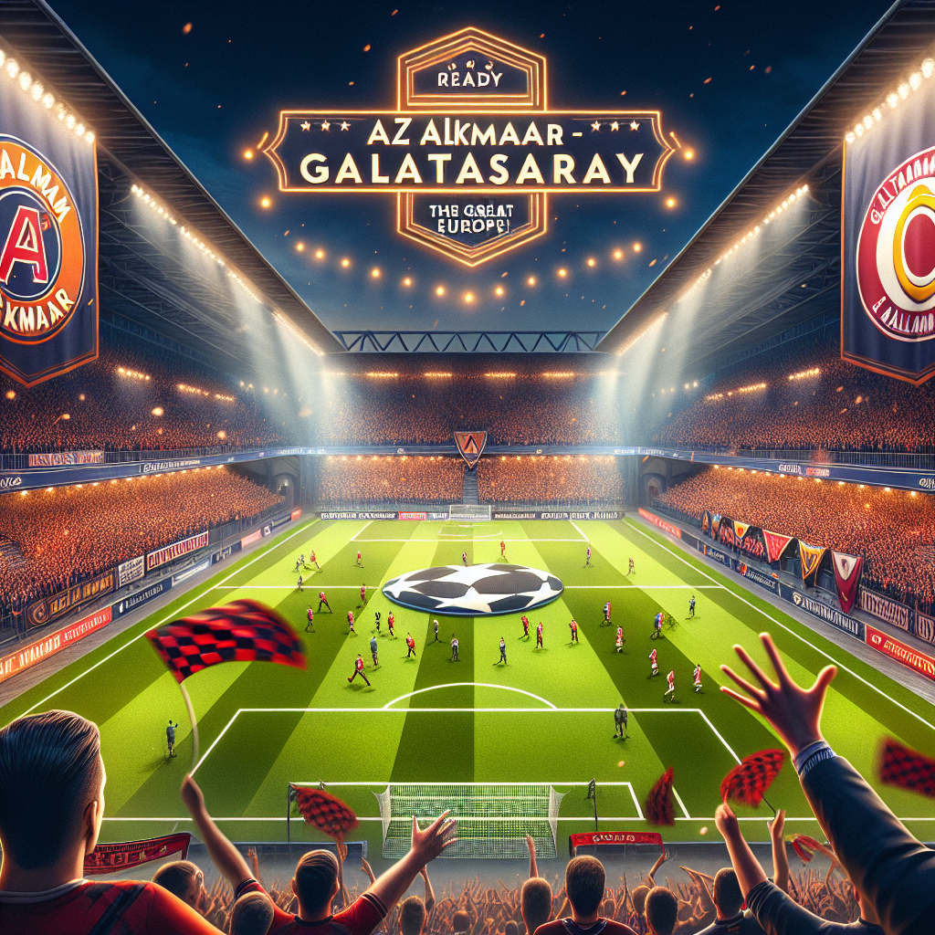 AZ Alkmaar - Galatasaray: Avrupa'da Büyük Mücadeleye Hazır!